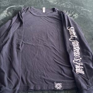 Scout Bar Long Sleeve Black Shirt